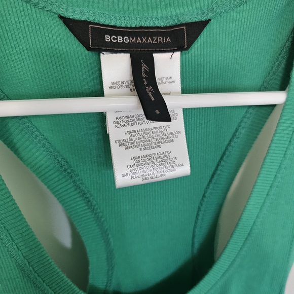 BCBGMaxAzria Vibrant Green Midi Dress - Picture 5 of 5